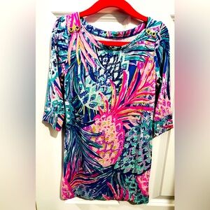 Girls lily pulitzer floral/colorful dress